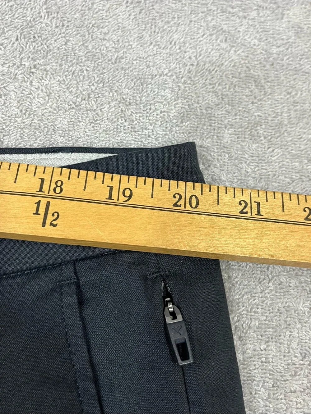 BIRD DOGS FLAT FRONT STRETCH PERFORMANCE GOLF PANTS 40 x 30 Charcoal Gray